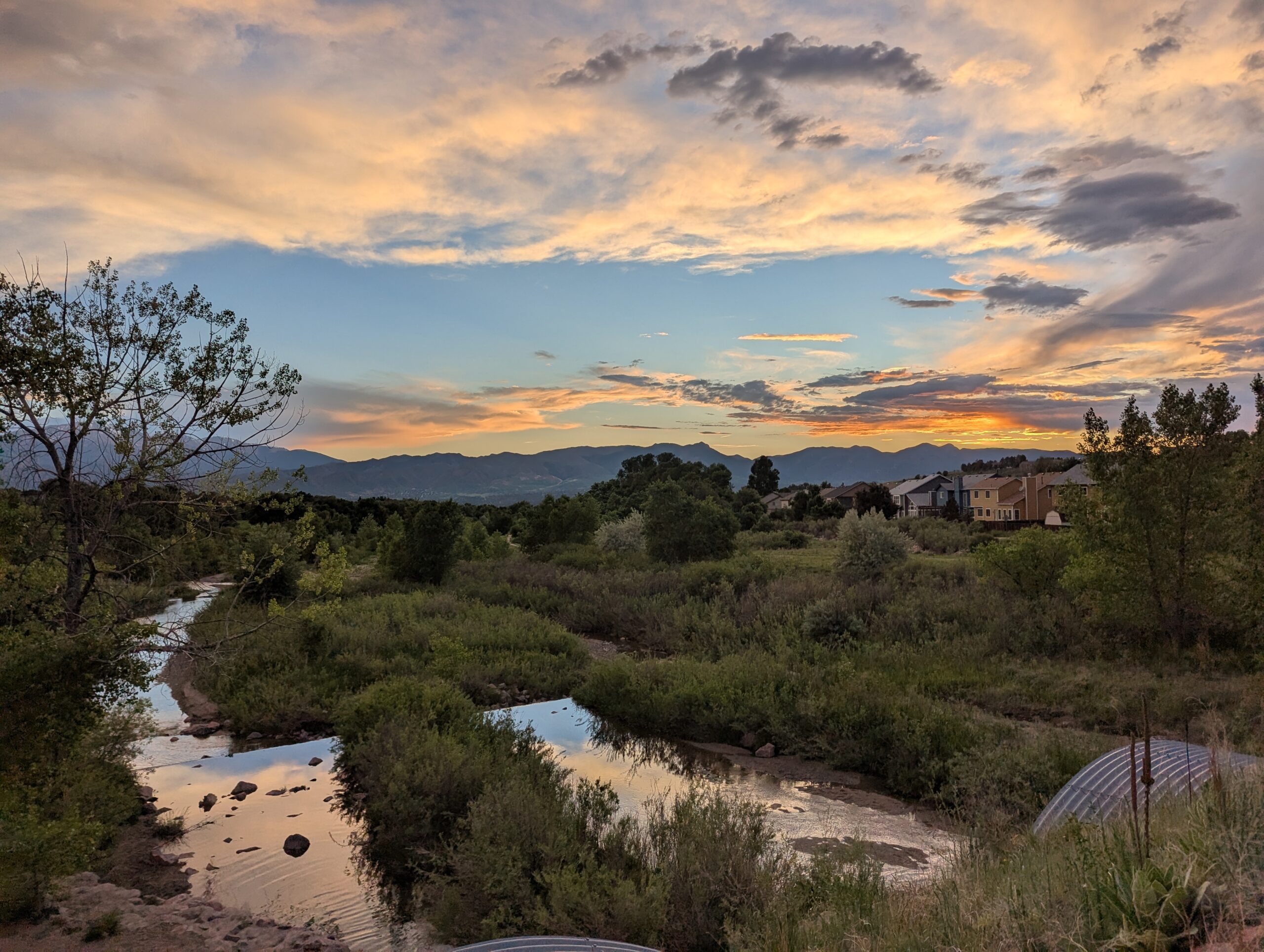 Cottonwood Creek area north-central Colorado Springs